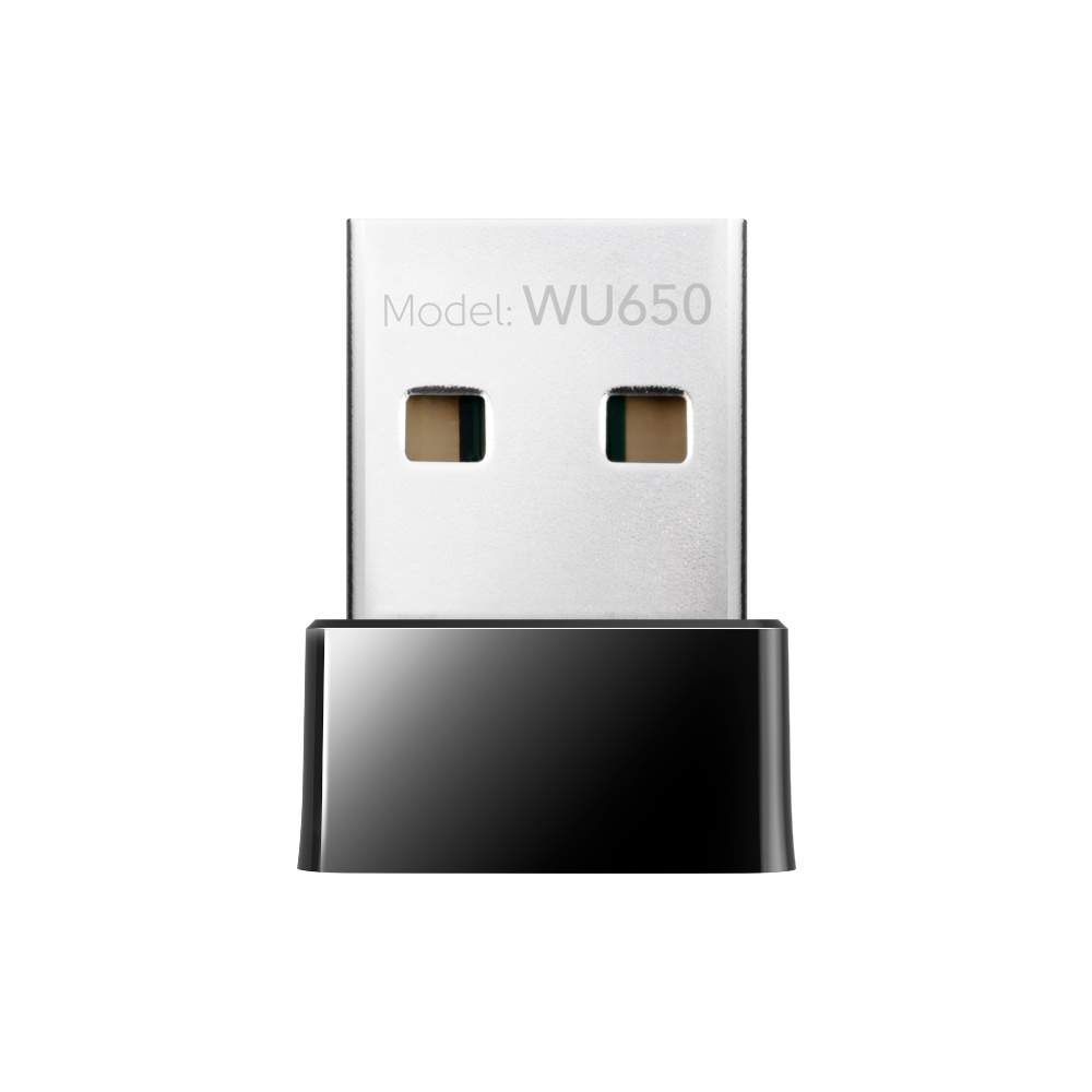 Cudy WU650 Adaptateur Wi-Fi Mini USB 2.0 AC650 Dual Band - Jusqu'à 433 Mbps en 5 GHz