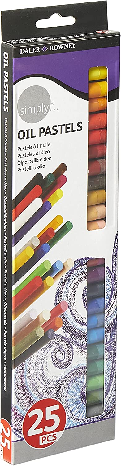 Daler Rowney Lot de 25 pastels doux