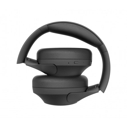 DCU Tecnologic True Immersive Anc Casque Bluetooth - Son Surround de haute qualité - Version Bluetooth 5.3 - Microphones haute sensibilité - Longue durée de vie de la batterie - Couleur noire