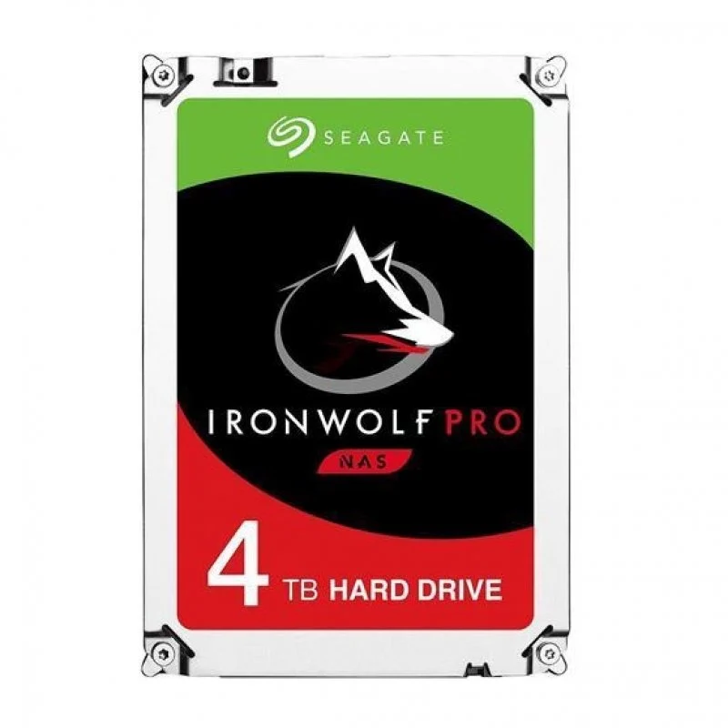 Disque dur interne Seagate Ironwolf Pro 3,5" SATA 3 4 To NAS