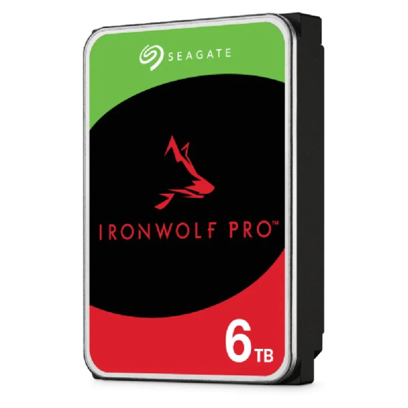 Disque dur interne Seagate Ironwolf Pro 3,5" SATA 3 6 To NAS