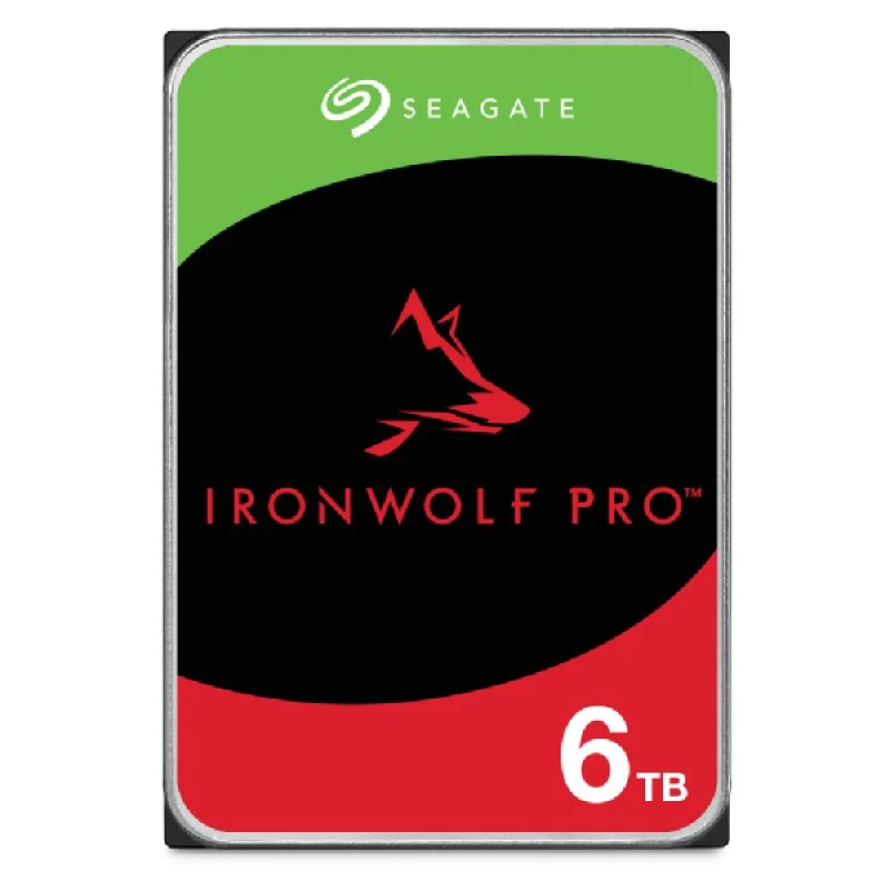 Disque dur interne Seagate Ironwolf Pro 3,5" SATA 3 6 To NAS