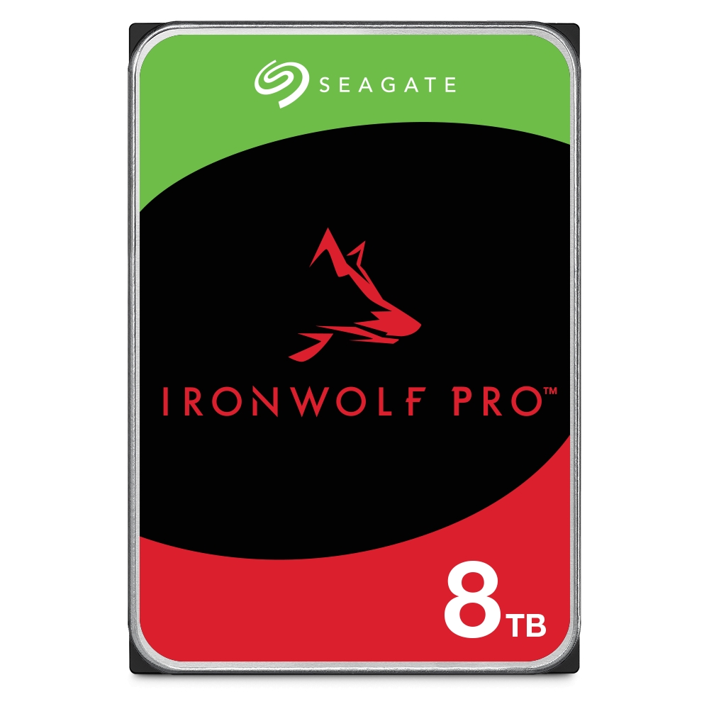 Disque dur interne Seagate Ironwolf Pro 3,5" SATA 8 To