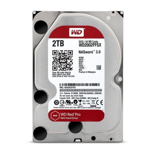 Disque dur interne WD Red Pro 3,5" 2 To NAS SATA3