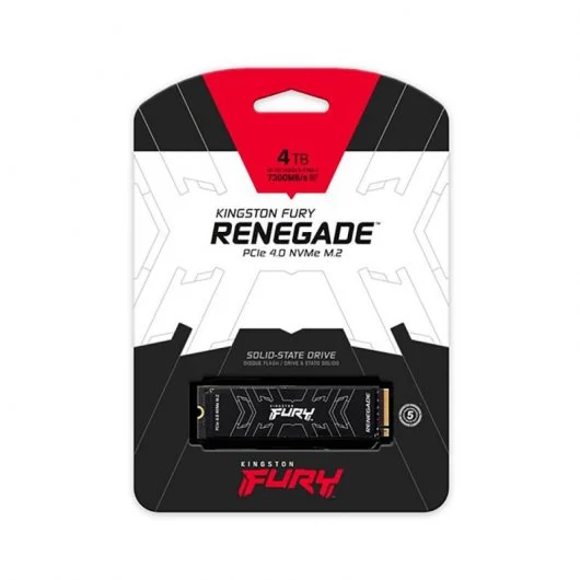 Disque dur solide Kingston Fury Renegade SSD M2 4 To PCIe 4.0 NVMe