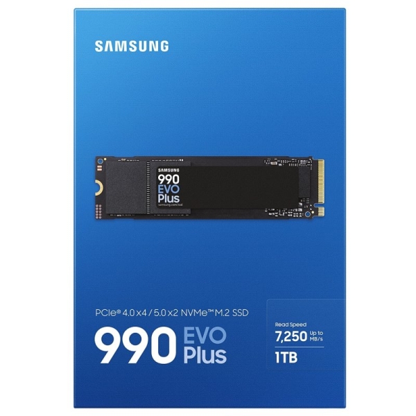 Disque dur solide Samsung 990 EVO Plus SSD M.2 1 To PCIe 5.0 x2 NVMe 2.0 NAND