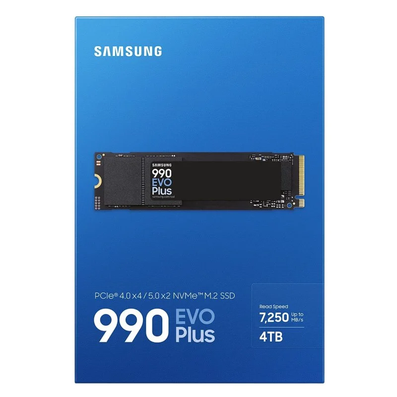 Disque dur solide Samsung 990 EVO Plus SSD M.2 4 To PCIe 5.0 x2 NVMe 2.0 NAND