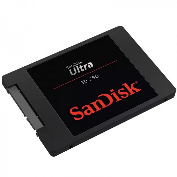 Disque dur solide Sandisk Plus 3D SSD 500 Go 2,5 SATA III 3D NAND