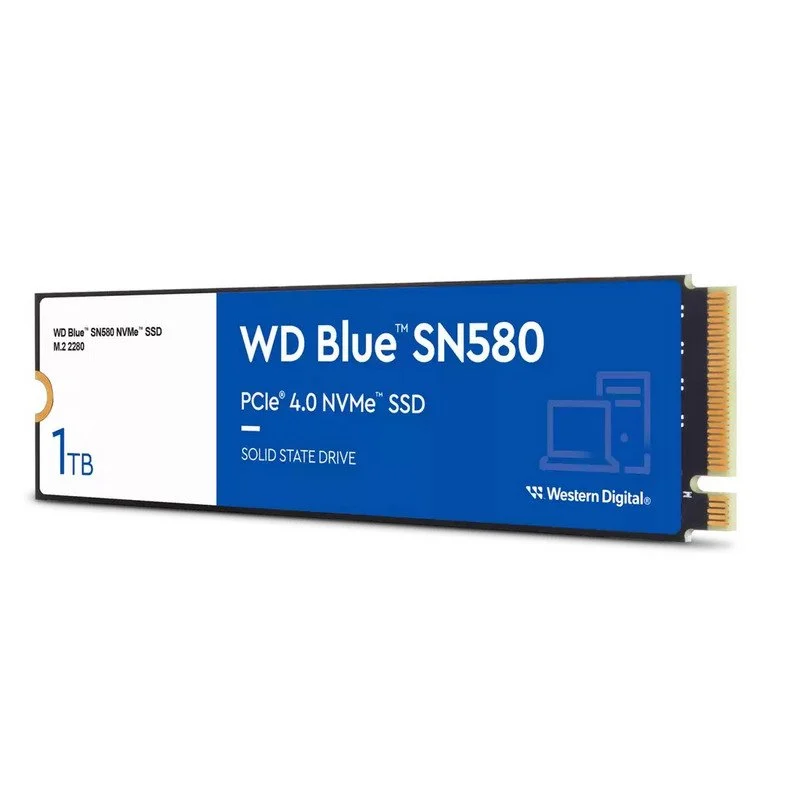 Disque dur solide WD Blue SN580 SSD 1 To M2 PCI Express 4.0 NVMe