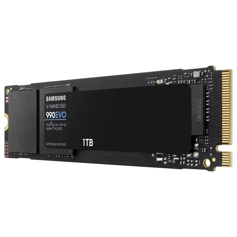 Disque dur SSD Samsung 990 EVO 1 To M.2 PCIe 4.0 x4, 5.0 x2 NVMe 2.0