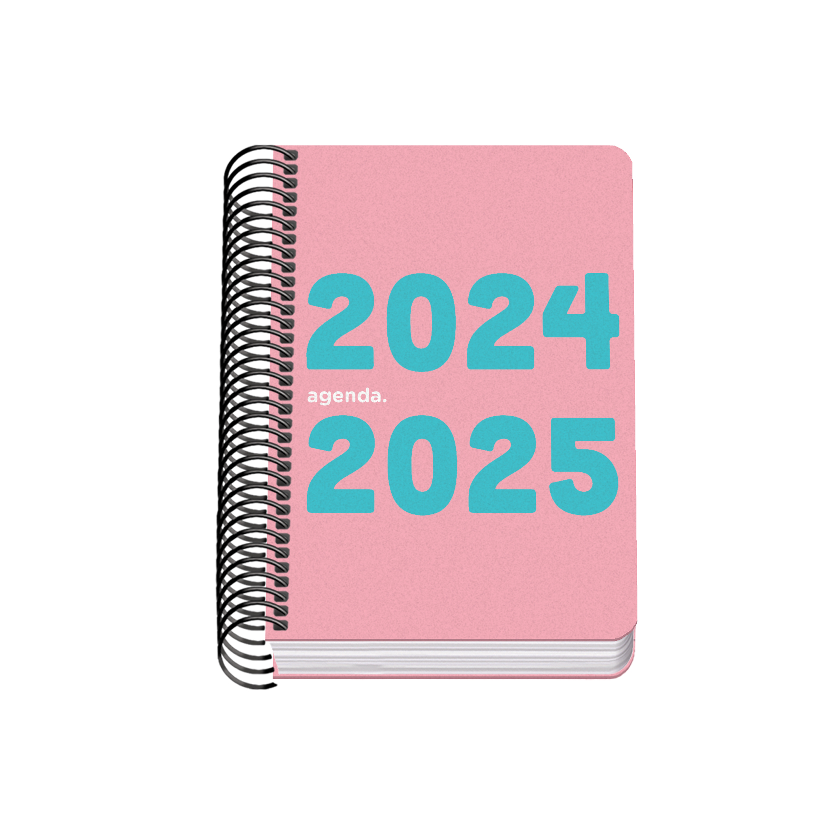 Dohe Memory Spiral Agenda Scolaire A6 - Dia Page - Papier 70g/m2 - Couverture Polypropylène - Coloris Rose