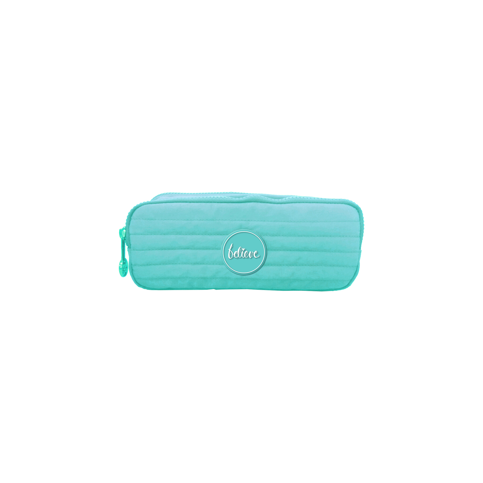 Dohe Pastel Series Trousse Double - Fermeture Éclair - Couleur Vert Pastel