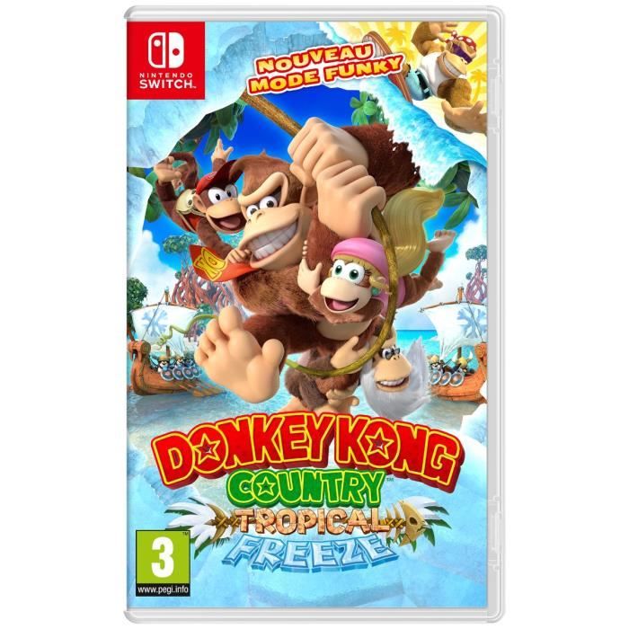 Donkey Kong Country: Tropical Freeze  Jeu Nintendo Switch