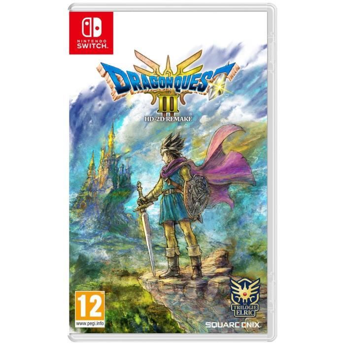 Dragon Quest III Hd-2d Remake - Jeu Nintendo Switch