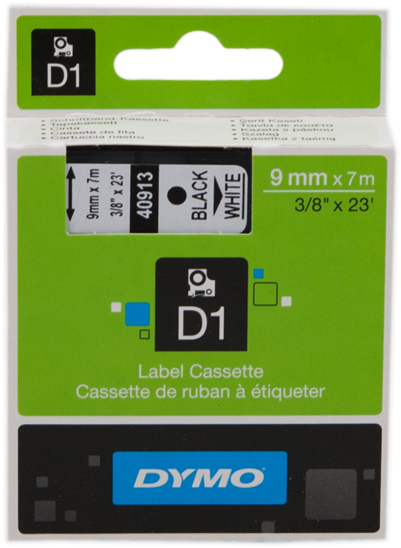 Cartouche compatible - 2 Rubans etiquettes compatibles avec DYMO 45013 Noir  sur Blanc - Cartouche d'encre - Achat & prix