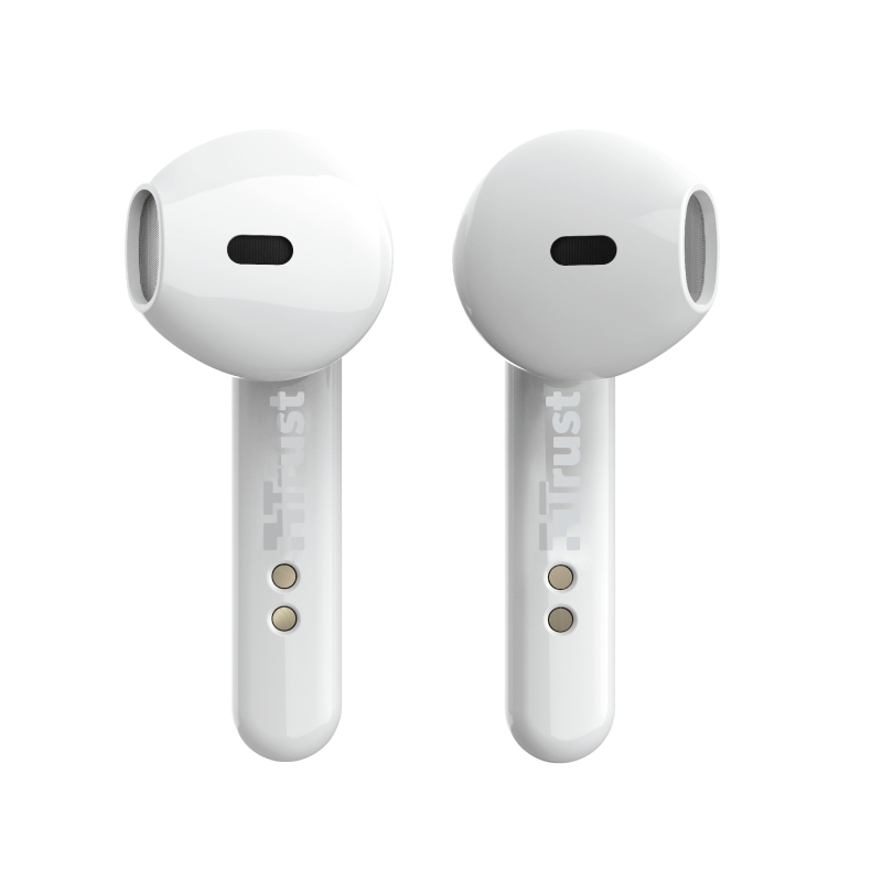 Trust Primo Touch Écouteurs Bluetooth Blanc