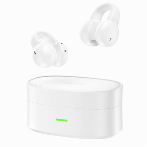 Écouteurs sans fil XO - Batterie 2X35mAh - Boitier 250mAh - Bluetooth 5.2 - Chargement Type C - Induction d'air - Couleur Blanc