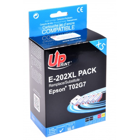 Onlyu Cartouche d'encre Epson 202 XL 202XL pack de 20 compatible