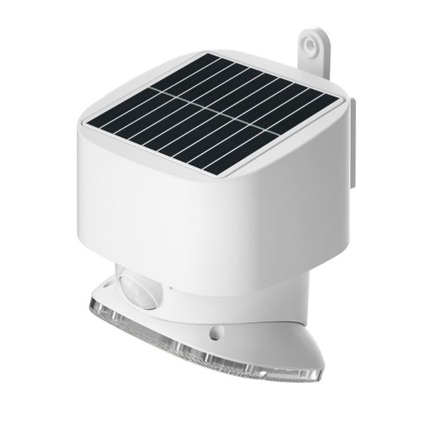 Elbat Lampe solaire 2000LM 6000K IP65 - Blanc