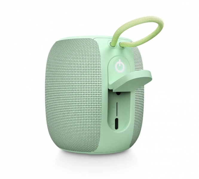 Enceinte Bluetooth Energy Sistem Bloom - Autonomie 18h - Lumières LED - Technologie True Wireless Stereo - IPX6 - Couleur Verte