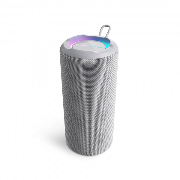 Enceinte Bluetooth Energy Sistem - True Wireless - 40W - IPX6 - Autonomie 12h - LED - Mains libres - Recyclée - Radio FM - USB-C - Couleur Gris