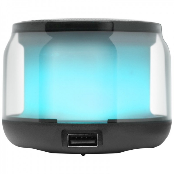 Enceintes Bluetooth Mars Gaming MS-AURA RGB - Son Surround 15W - DSP personnalisé - Éclairage RVB 360º - Bluetooth 5.3 - Connexion Jack - Contrôle intuitif - Couleur Noir