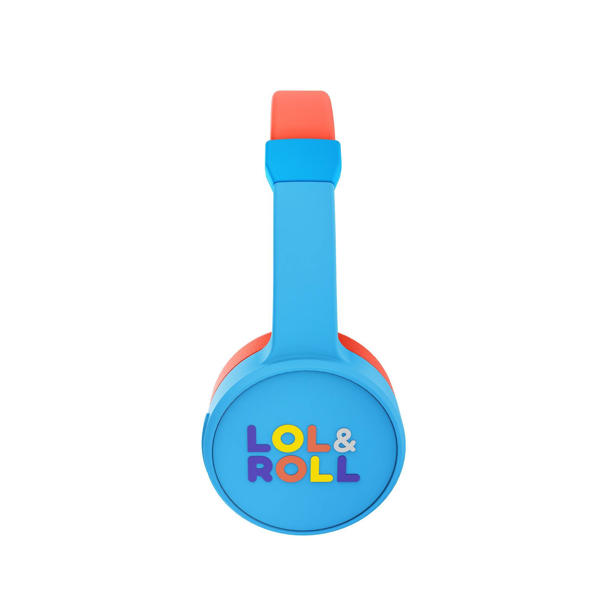 Energy Sistem Lol&Roll Pop Kids Casque Bluetooth - Partage de musique - Bluetooth 5.1 - Limite de volume <85 dB - Couleur bleue