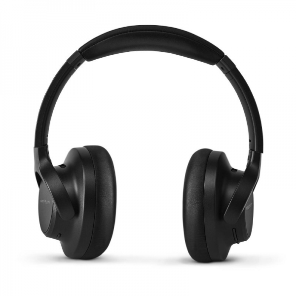 Energy Sistem Silent ANC Casque avec Microphone Bluetooth 5.3 - Arceau Ajustable - Autonomie jusqu'à 100h - Lecture et Contrôle du Volume - Couleur Noir