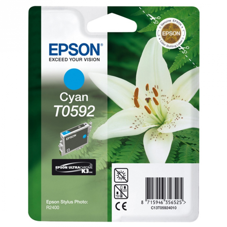 Epson Cartouche Encre T Cyan En Stock Consommables