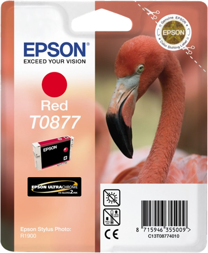 Epson cartouche encre T0877 rouge