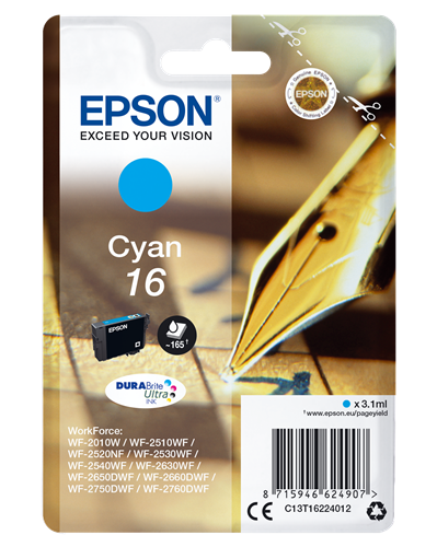 Epson cartouche encre T1622 cyan