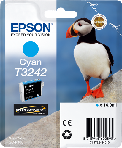 Epson cartouche encre T3242 cyan