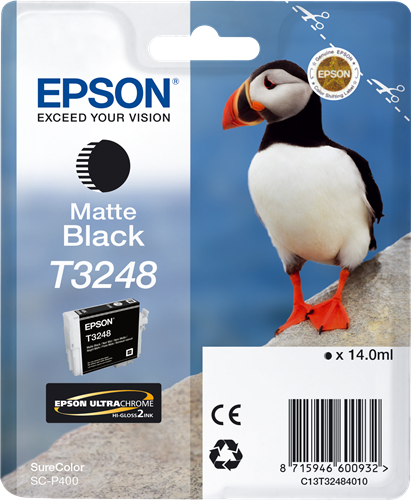 Epson cartouche encre T3248 noir mat