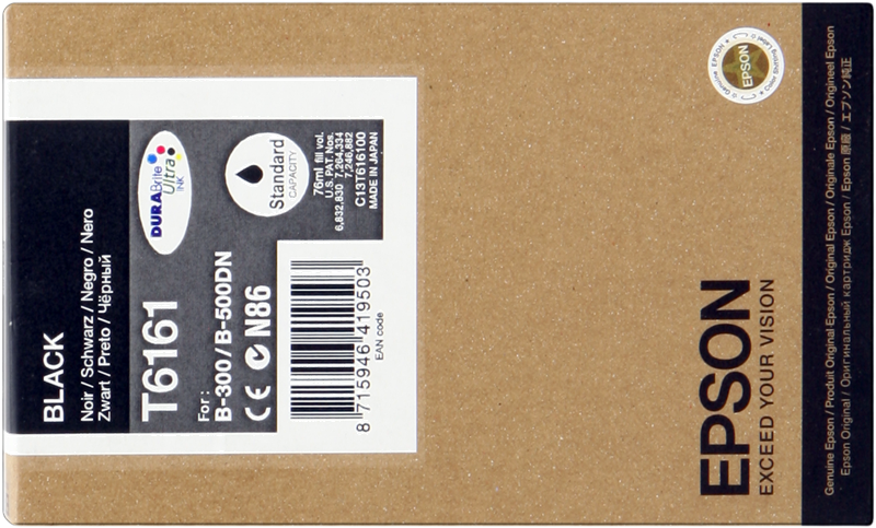 Epson cartouche encre T6161 noir