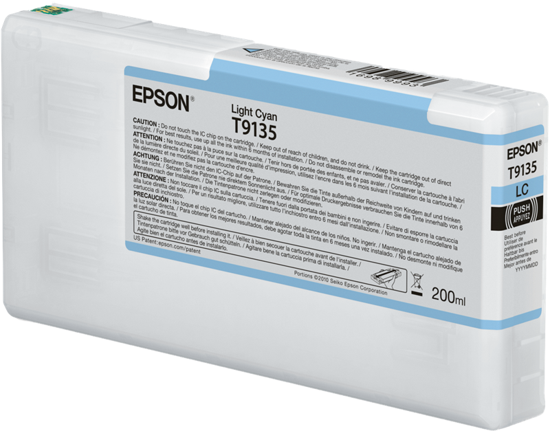 Epson cartouche encre T9135 (C13T913500) cyan clair