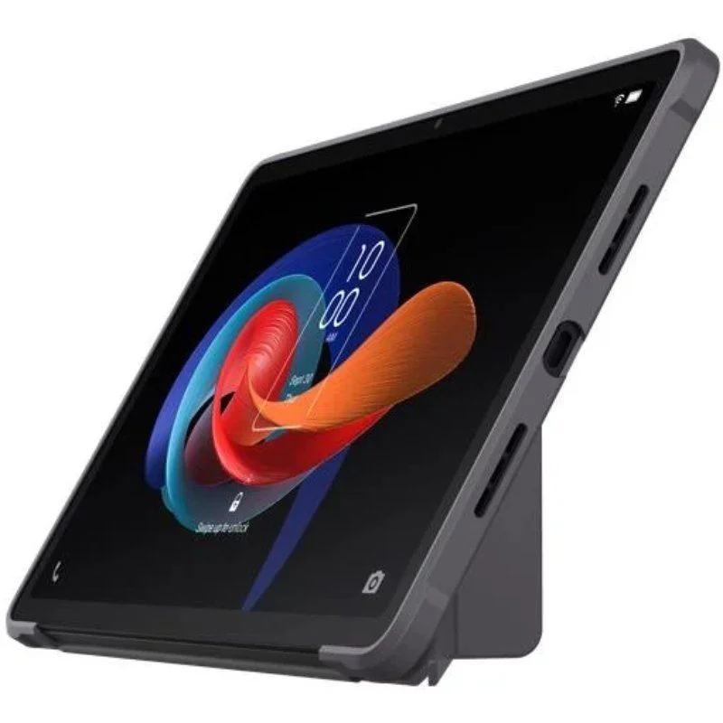 Étui pour tablette TCL compatible avec TCL TAB10 WiFi Gen2 et TAB10 LTE Gen2 - Support de table intégré - Gris