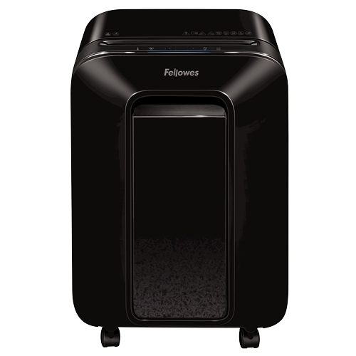 Fellowes LX201 Destructeur de papier manuel Micro-Cut - Détruit jusqu'à 12 feuilles - 22L - Couleur noire