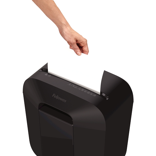 Fellowes LX25M Mini destructeur de papier manuel - Détruit jusqu'à 6 feuilles - 11,5 L