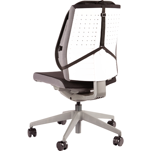 Fellowes Mesh Office Suites Coussin lombaire - Matériau en maille - Réglable à n'importe quelle chaise - Couleur noire