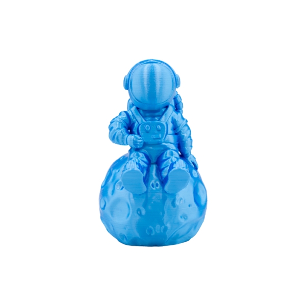 Filament 3D PLA SOIE - Diamètre 1,75 mm - Bobine 1kg - Couleur Bleu