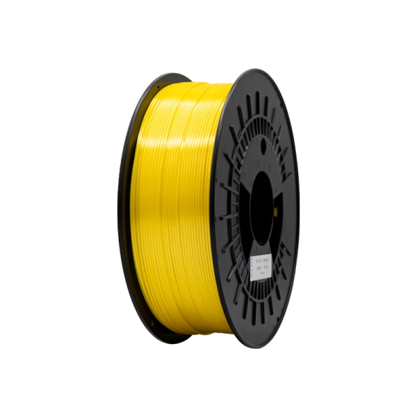 Filament 3D PLA SOIE - Diamètre 1,75 mm - Bobine 1kg - Couleur Jaune