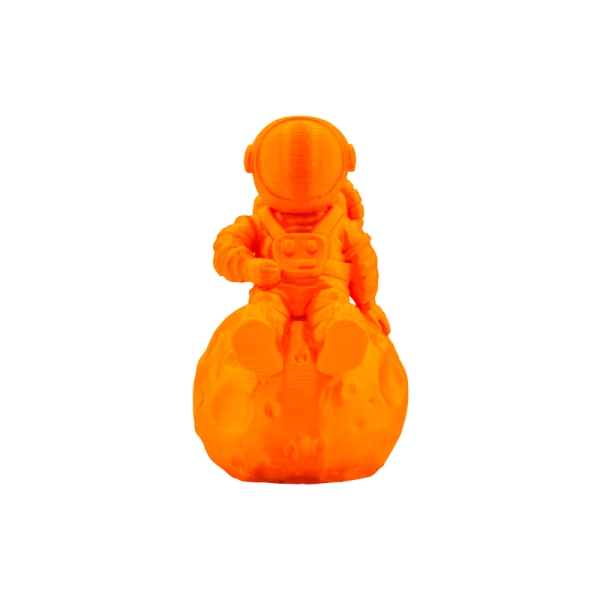 Filament 3D PLA SOIE - Diamètre 1,75 mm - Bobine 1kg - Couleur Orange