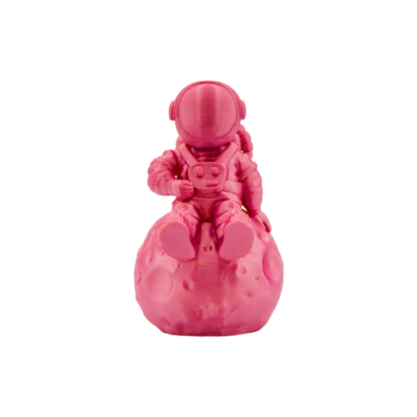 Filament 3D PLA SOIE - Diamètre 1,75 mm - Bobine 1kg - Couleur Rose