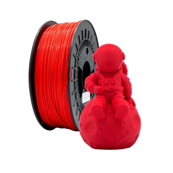 Filament 3D PLA TOUGH - Diamètre 1,75 mm - Bobine 1kg - Couleur Rouge