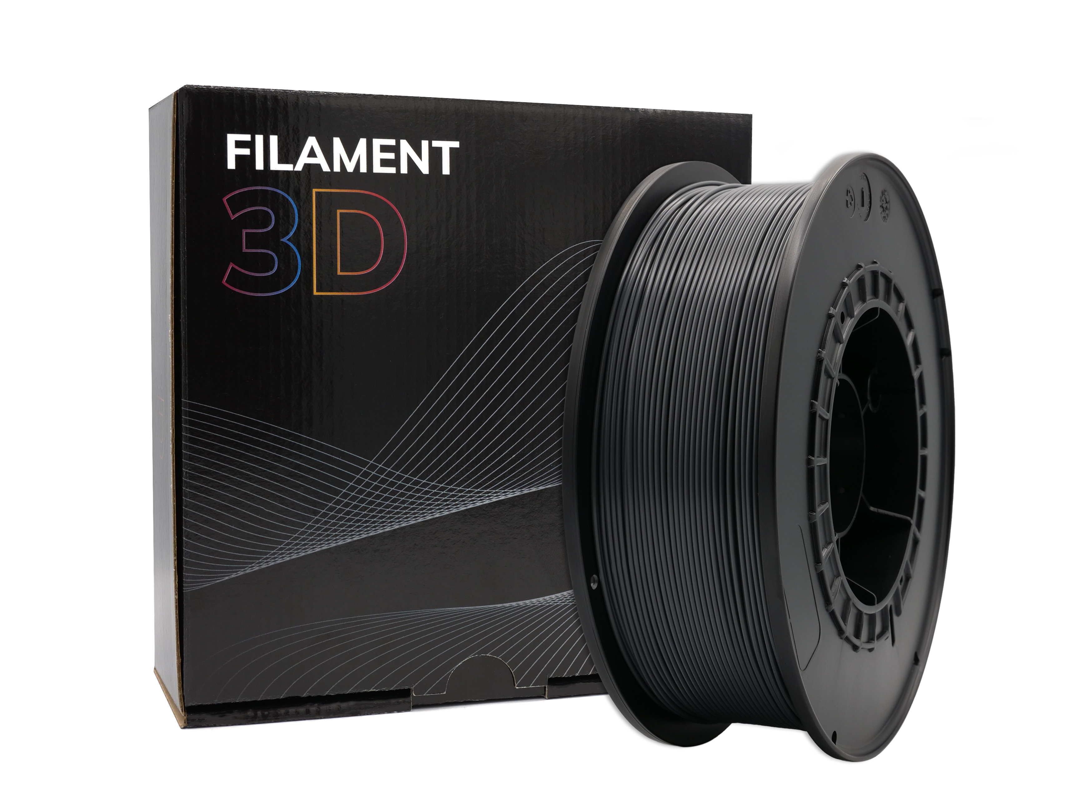 Filament PLA 1,75mm Argent 1KG Pour Imprimante 3d