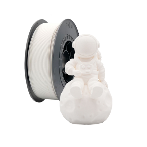 Filament PLA 3D - Diamètre 2,85 mm - Bobine 1kg - Couleur Blanc