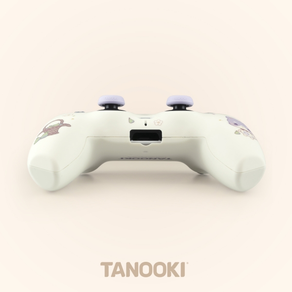 FR-TEC Maneki Tanooki Pack pour Manette PS5 avec Coque Rigide + Autocollant pour Touchpad + Grips - Améliore la Prise en Main et la Sensation Tactile