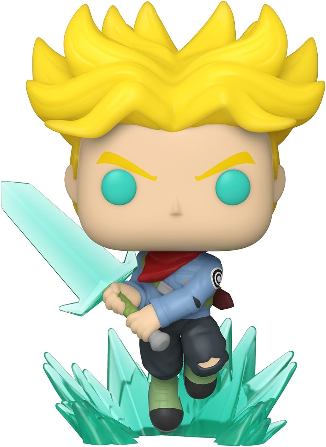 Funko Pop Animation Dragon Ball Super Saiyan Trunks avec Épée - Figurine Vinyle - Hauteur 9,5 cm env.