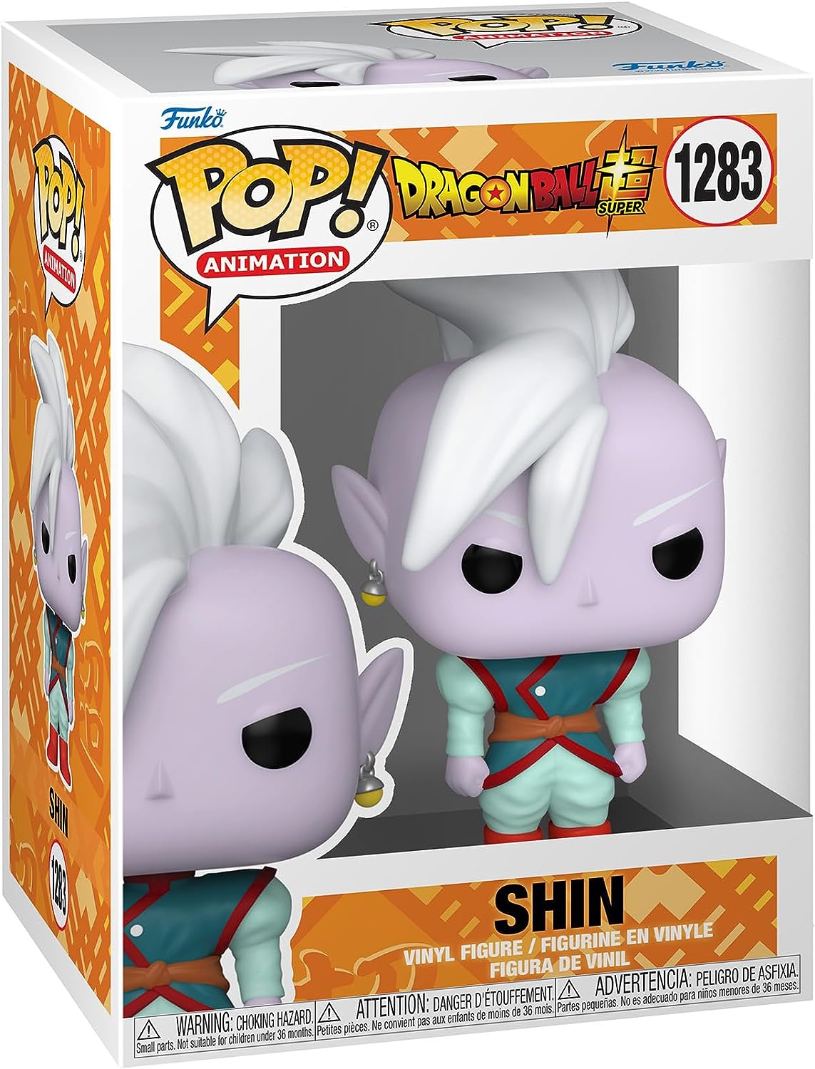 Funko Pop Animation Dragon Ball Super Shin - Figurine Vinyle - Hauteur 12,1 cm env.