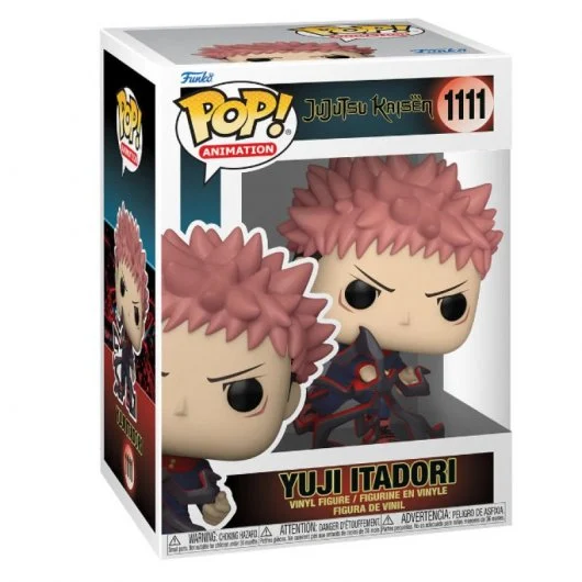 Funko Pop Animation Jujutsu Kaisen Yuji Itadori - Figurine Vinyle - Hauteur 10,5cm env.